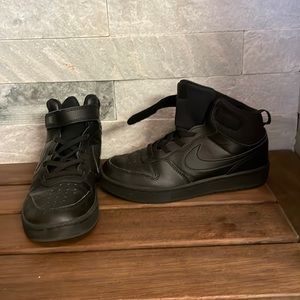 Nike all black high tops